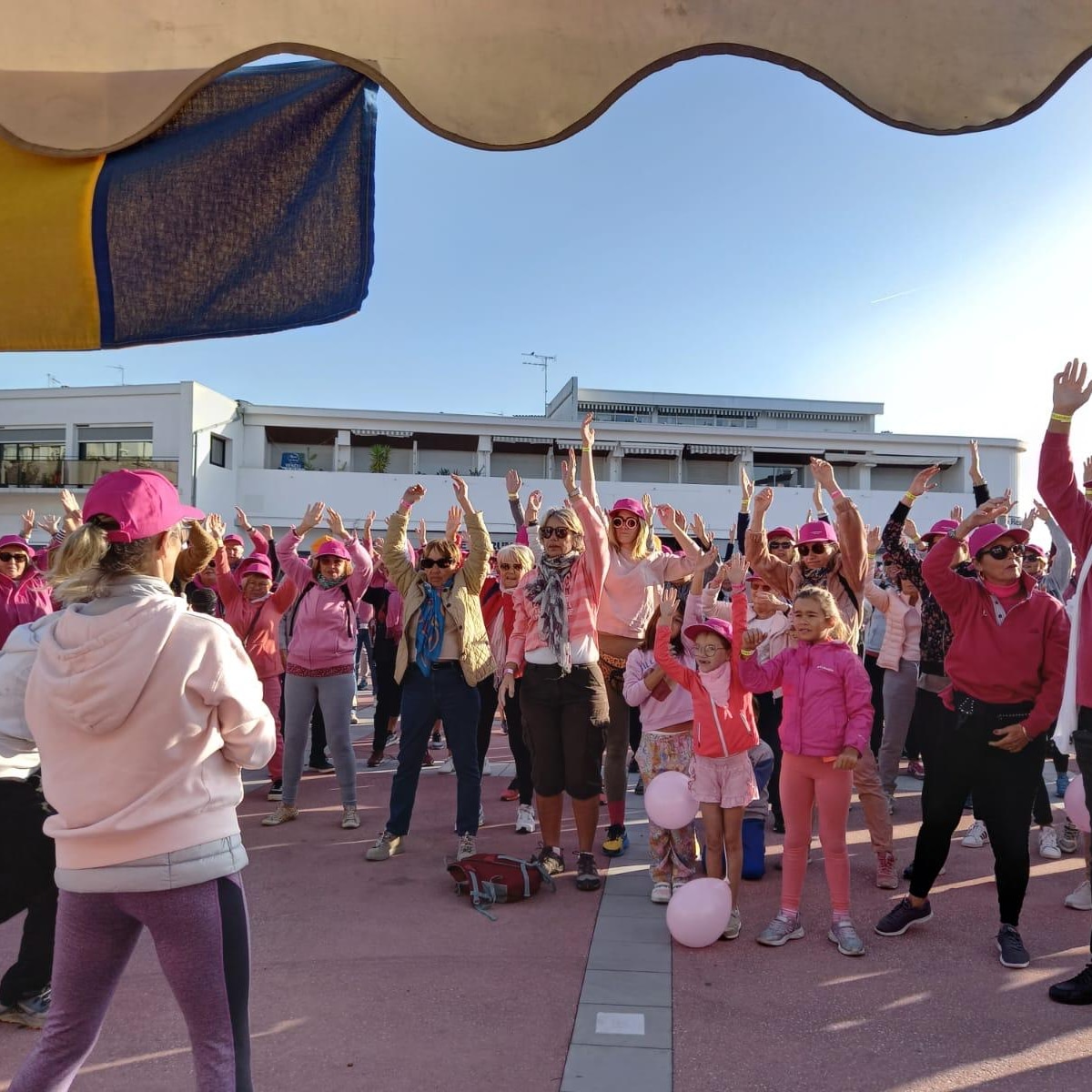 Le 09/10/2022 Marche Rose à Royan